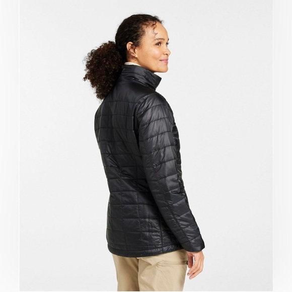 L.L.Bean PrimaLoft packaway jacket Women’s small S black - Picture 9 of 11